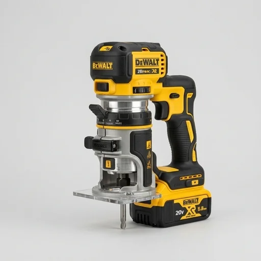 DEWALT 20V MAX XR Cordless Router (DCW600) view 2