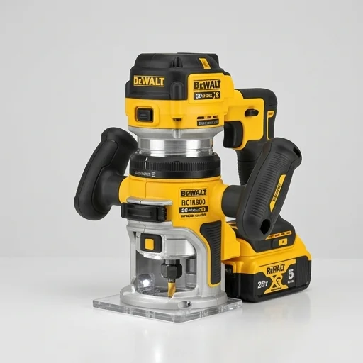 DEWALT 20V MAX XR Cordless Router (DCW600) view 3