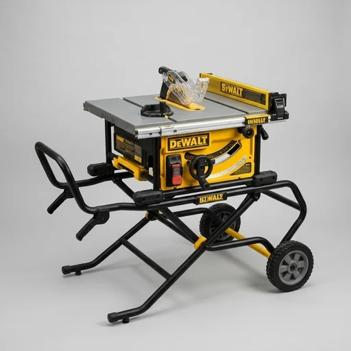 DEWALT DWE7491RS 10-Inch Table Saw with Rolling Stand