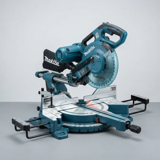 Makita LS1019L 10" Dual-Bevel Sliding Compound Miter Saw with Laser view 3