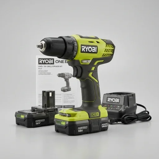 Ryobi ONE+ 18V Drill Driver Kit view 2